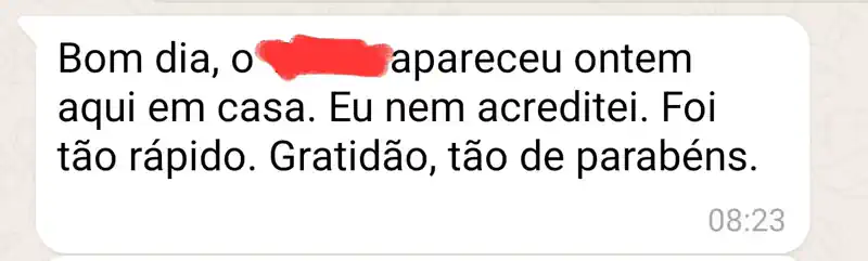 Relato de cliente da Ritualistic sobre amarração amorosa